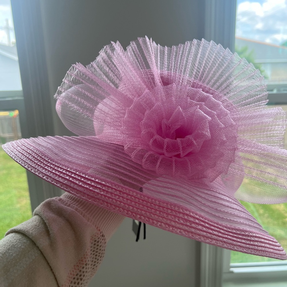 Bellissima Millinery Collection Romantic Sheer Brim Hat